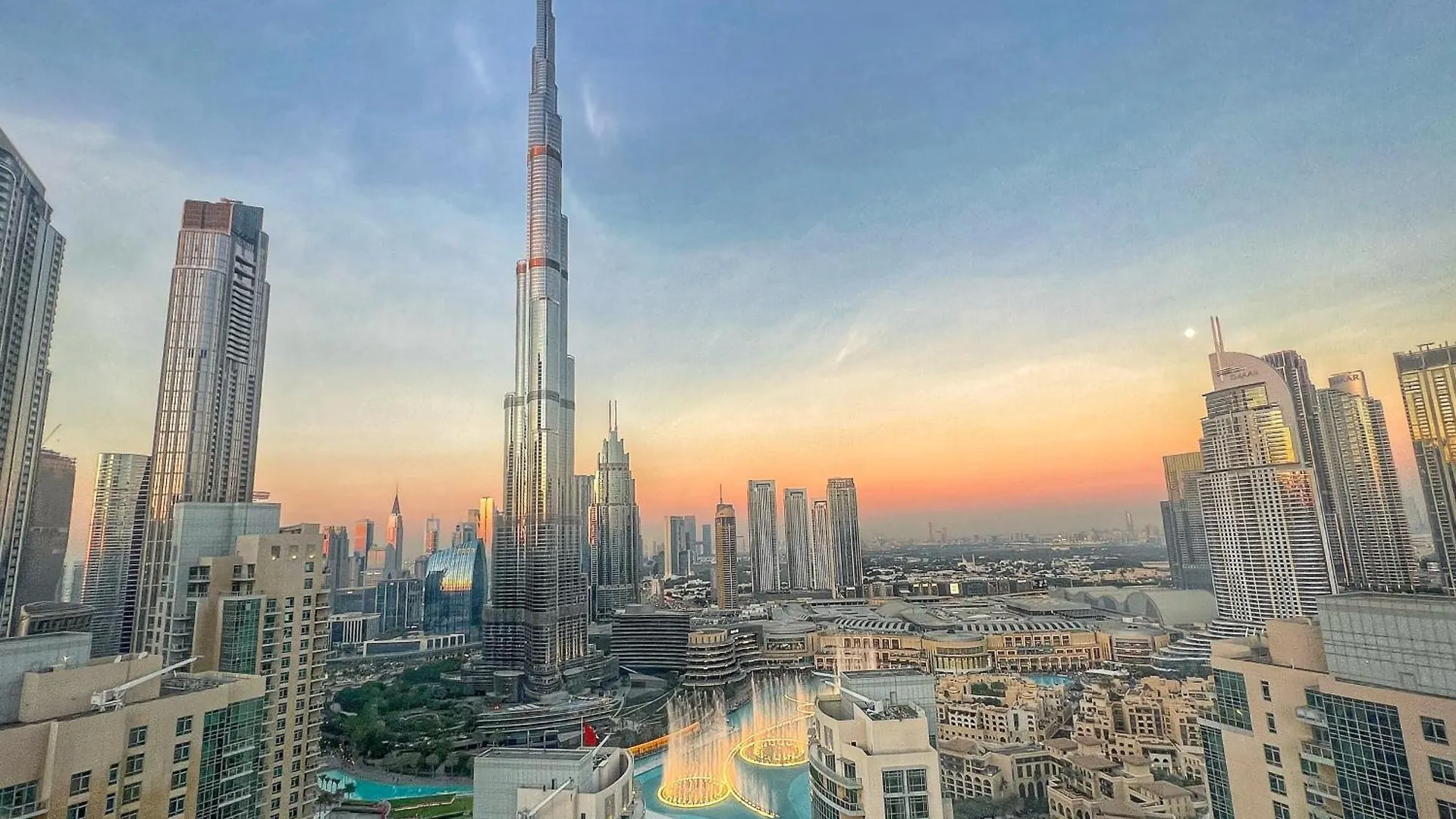 Apartment Prestige Living 2Br With Full Burj Khalifa And Fountain View By Auberge Dubai