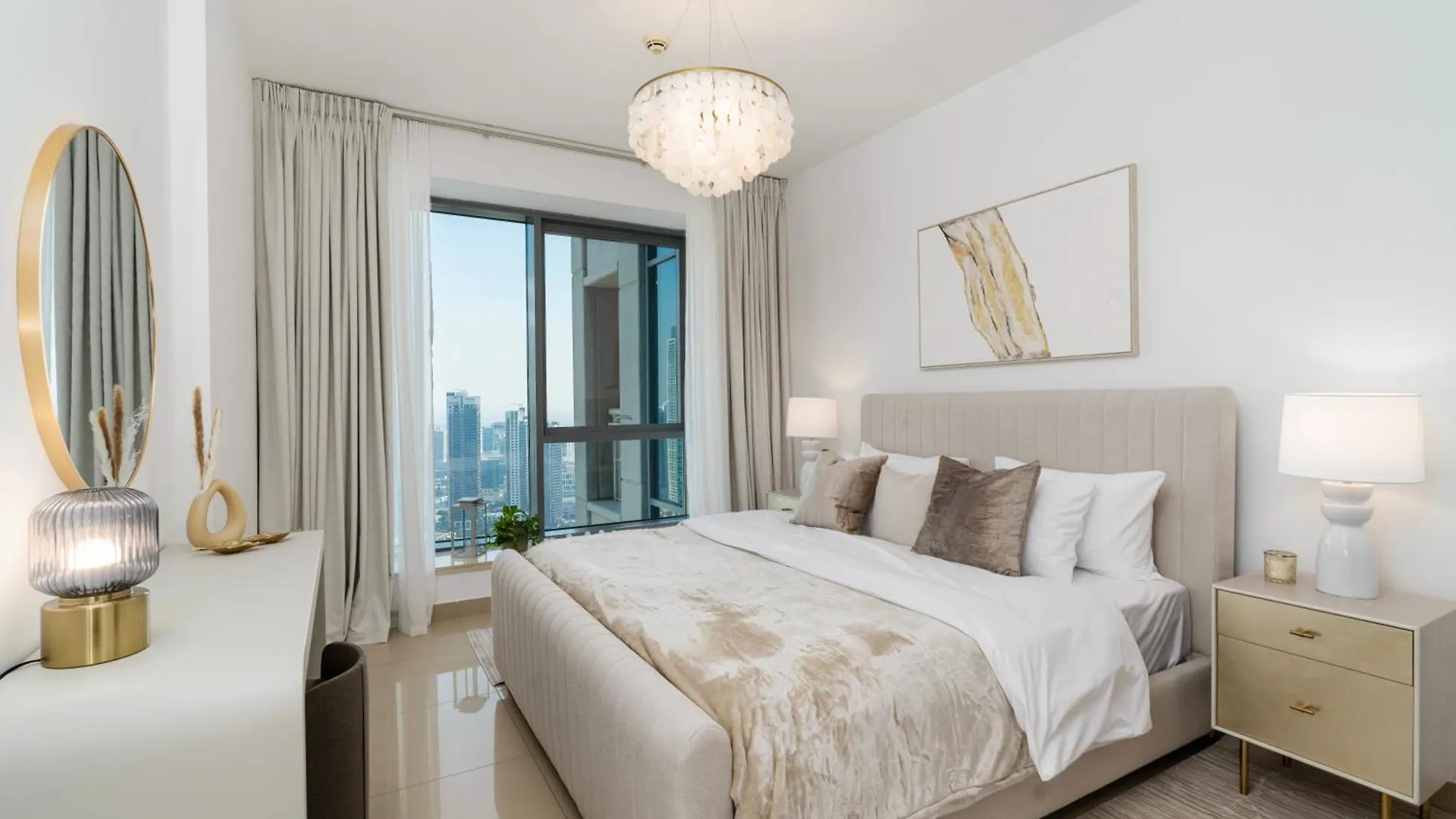 Apartment Prestige Living 2Br With Full Burj Khalifa And Fountain View By Auberge Dubai